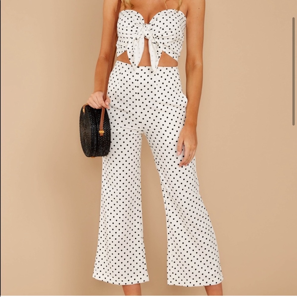 NEW VICI POLKA DOT PANTS, S